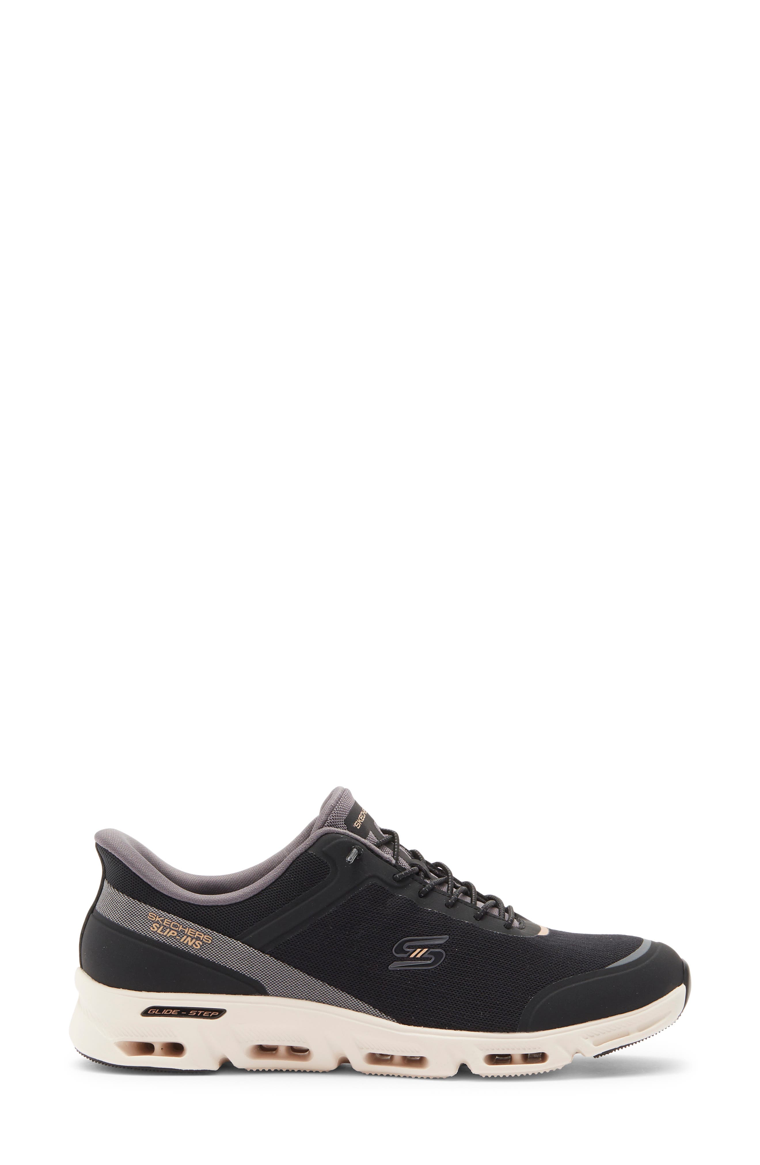 SKECHERS Slip-Ins: Glide-Step Sneaker, Alternate, color, Black Night