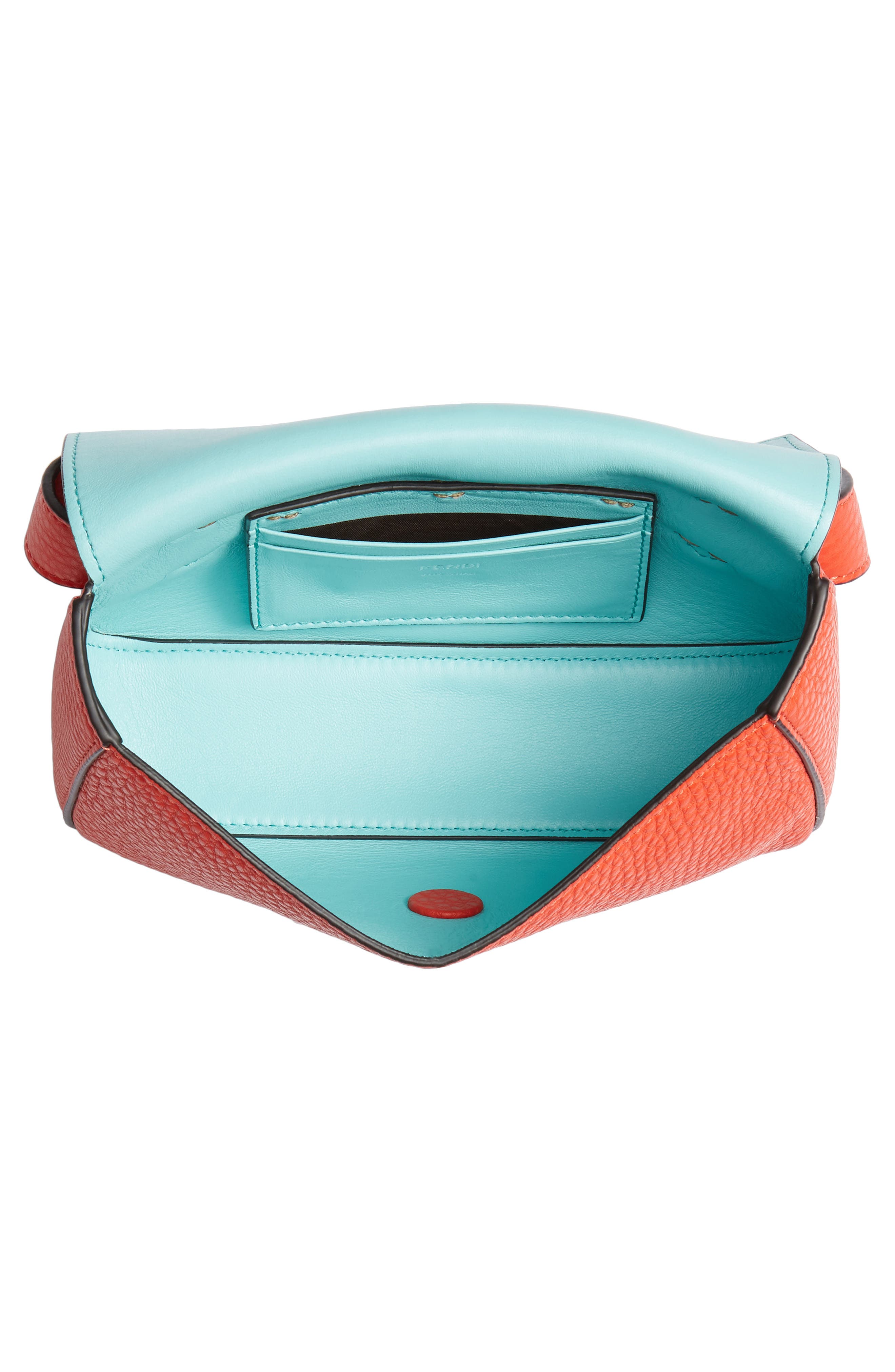 Fendi Leather Belt Bag, Alternate, color, 