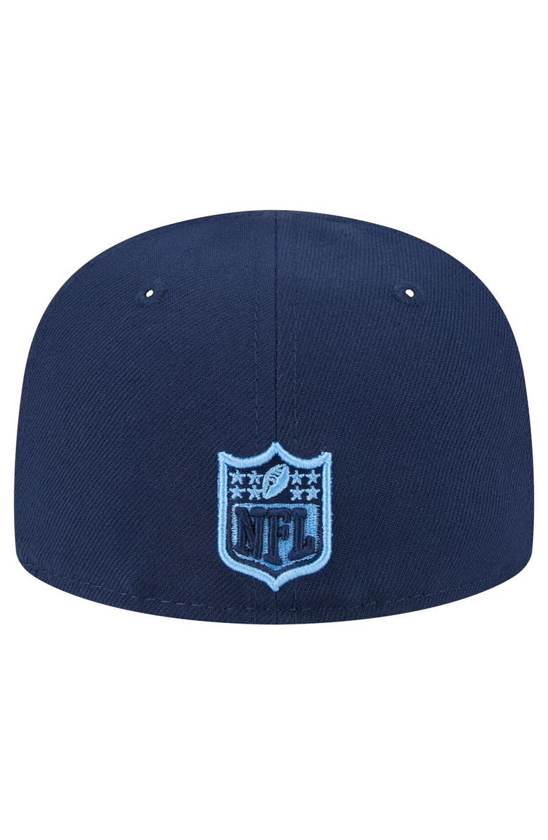 New Era Youth New Era Navy Tennessee Titans Main 59FIFTY Fitted Hat, Alternate, color, Navy
