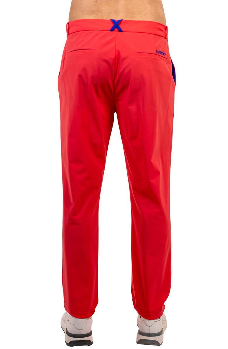 Maceoo Workout Stretch Icelolly Pants, Alternate, color, Red