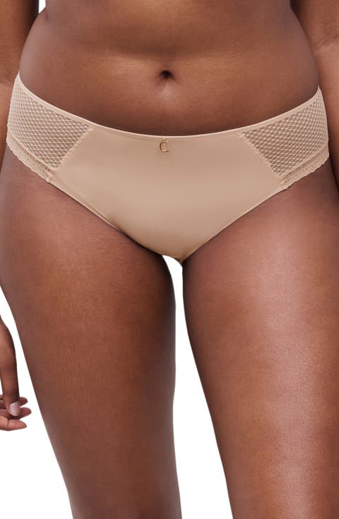 Lace Trim Hipster Briefs