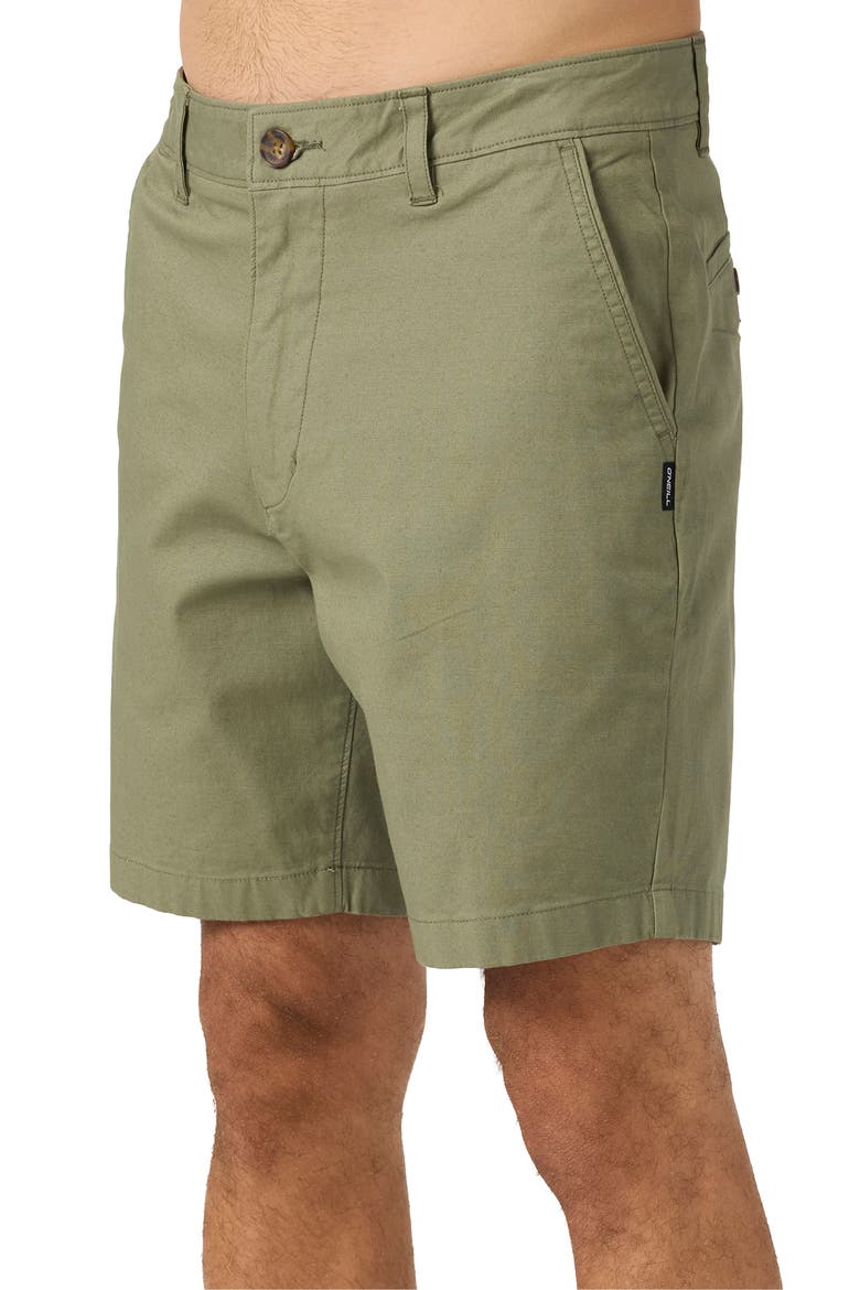 Jay Stretch Cotton Shorts, Alternate, color, SAGE