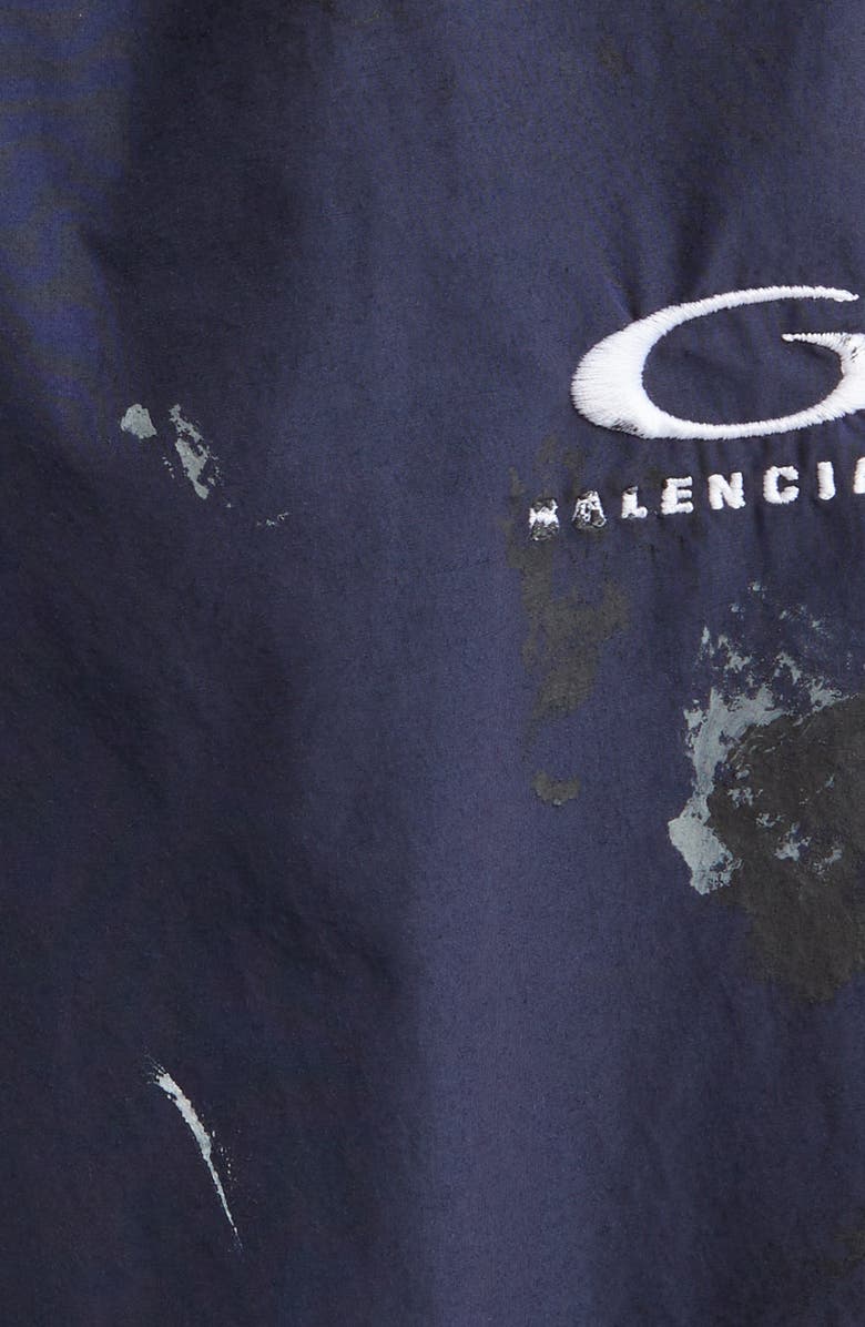 Balenciaga Paint Splatter Track Pants, Alternate, color,