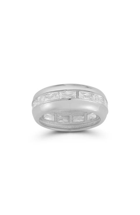 Cubic Zirconia Band Ring