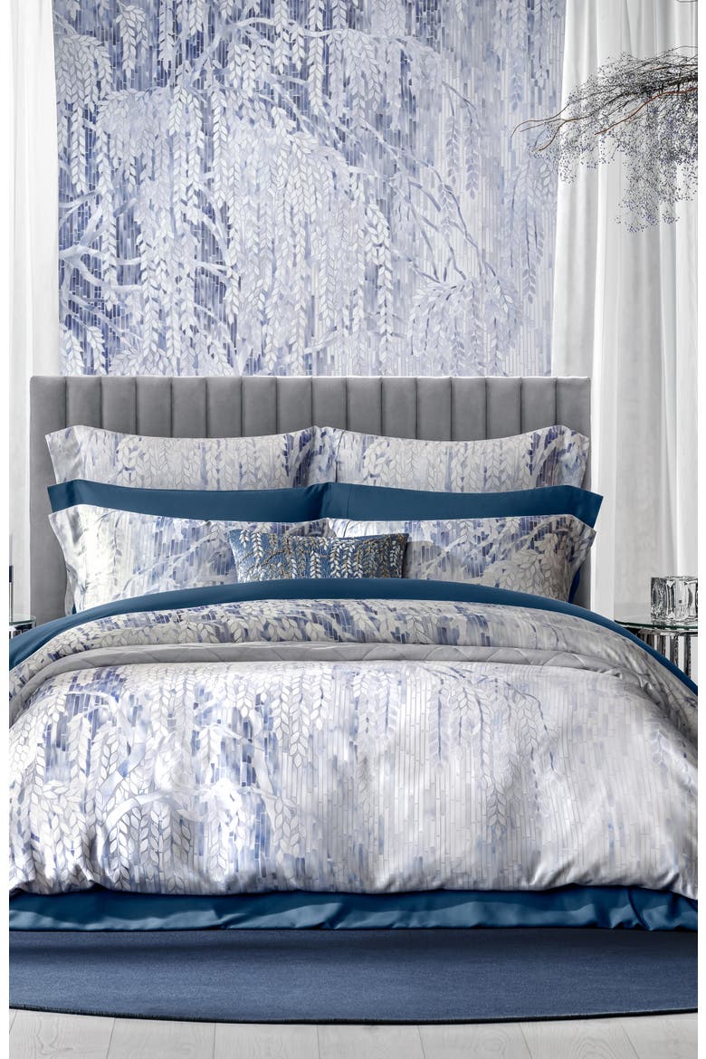Wilonna duvet cover, Alternate, color, Blue
