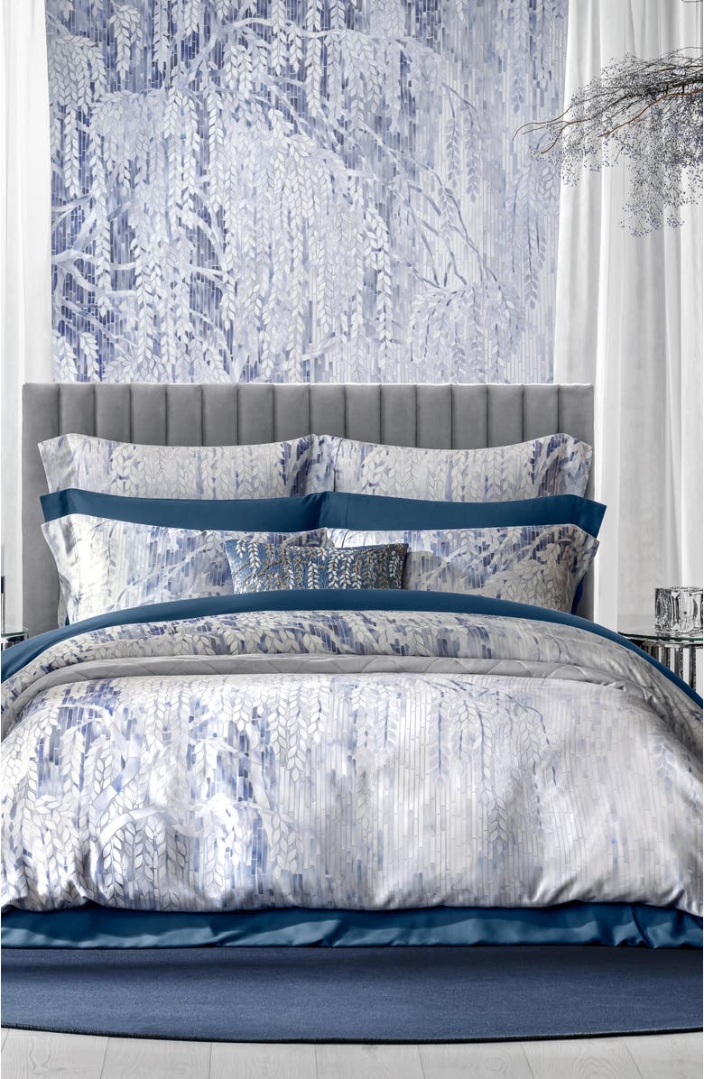 Togas Wilonna duvet cover, Alternate, color, Blue