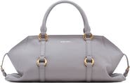 McQueen Medium Farringdon Leather Satchel
