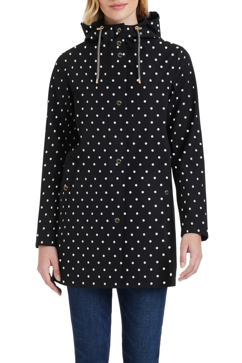 Kate Spade New York Hooded A-Line Jacket (Women) | Nordstromrack