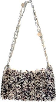 Rabanne 1969 Tortoiseshell Print Shoulder Bag