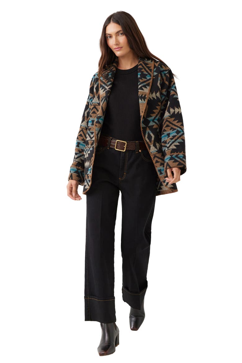 Ranch Jacket, Alternate, color, BLACK COMBO