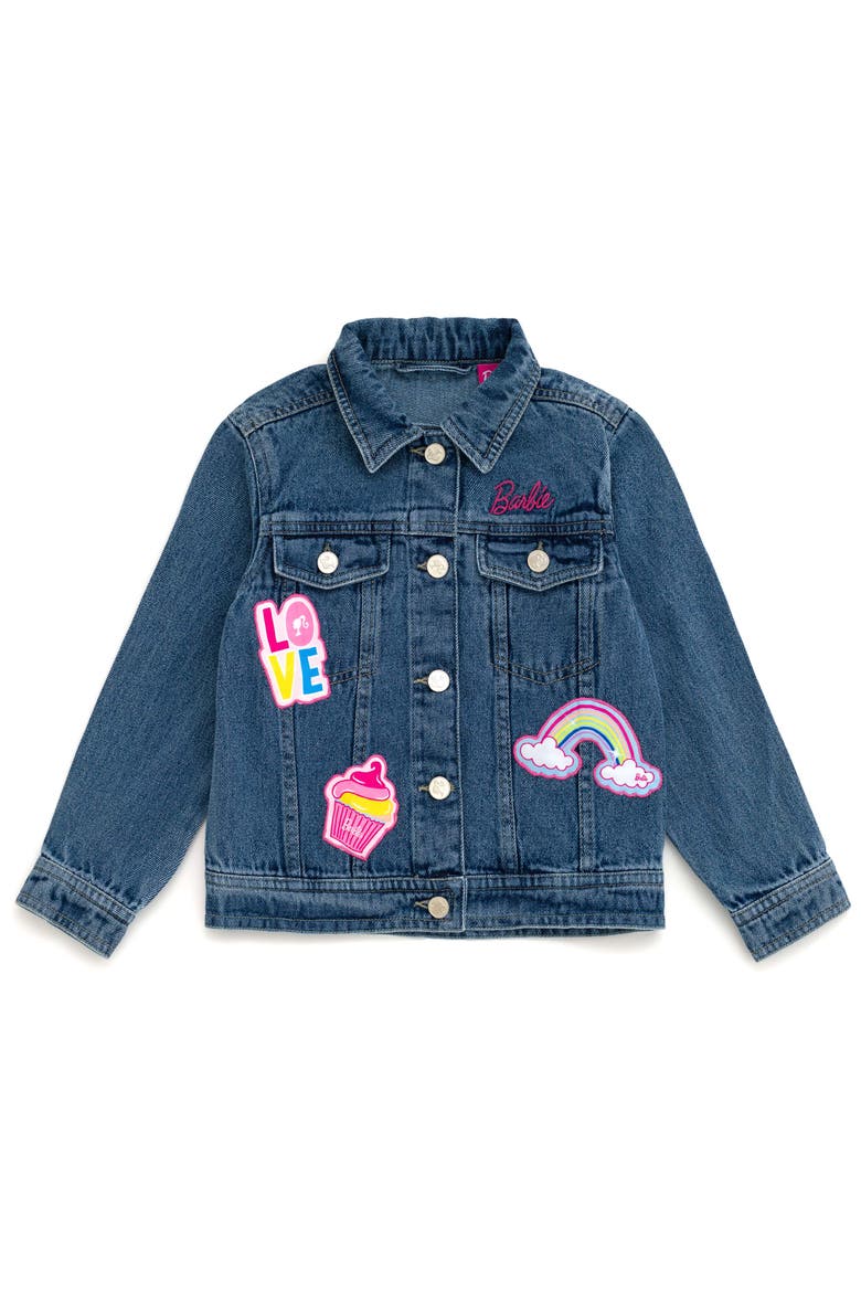 Denim Jacket, Main, color, Medium Wash Blue