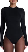 Naked Wardrobe Naked Long Sleeve Bodysuit
