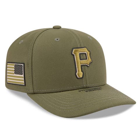 Men's New Era  Olive Pittsburgh Pirates 2026 Armed Forces Day 9SEVENTY Adjustable Hat