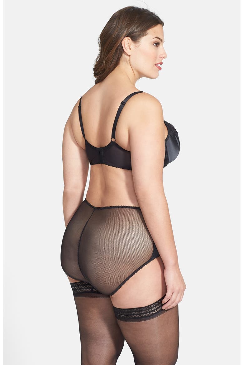 'Starlift' Briefs, Alternate, color, BLACK