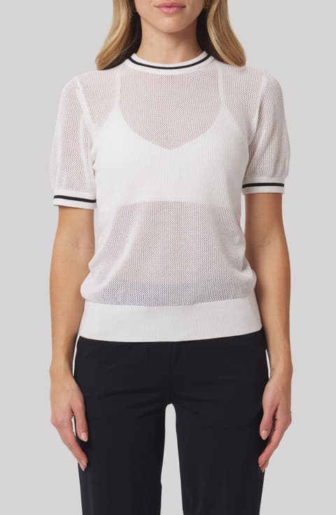 Sydney Cotton Mesh Golf T-Shirt