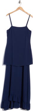 Lulus Layla Layered Chiffon Gown