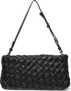 Walter Baker Whitley Woven Leather Clutch