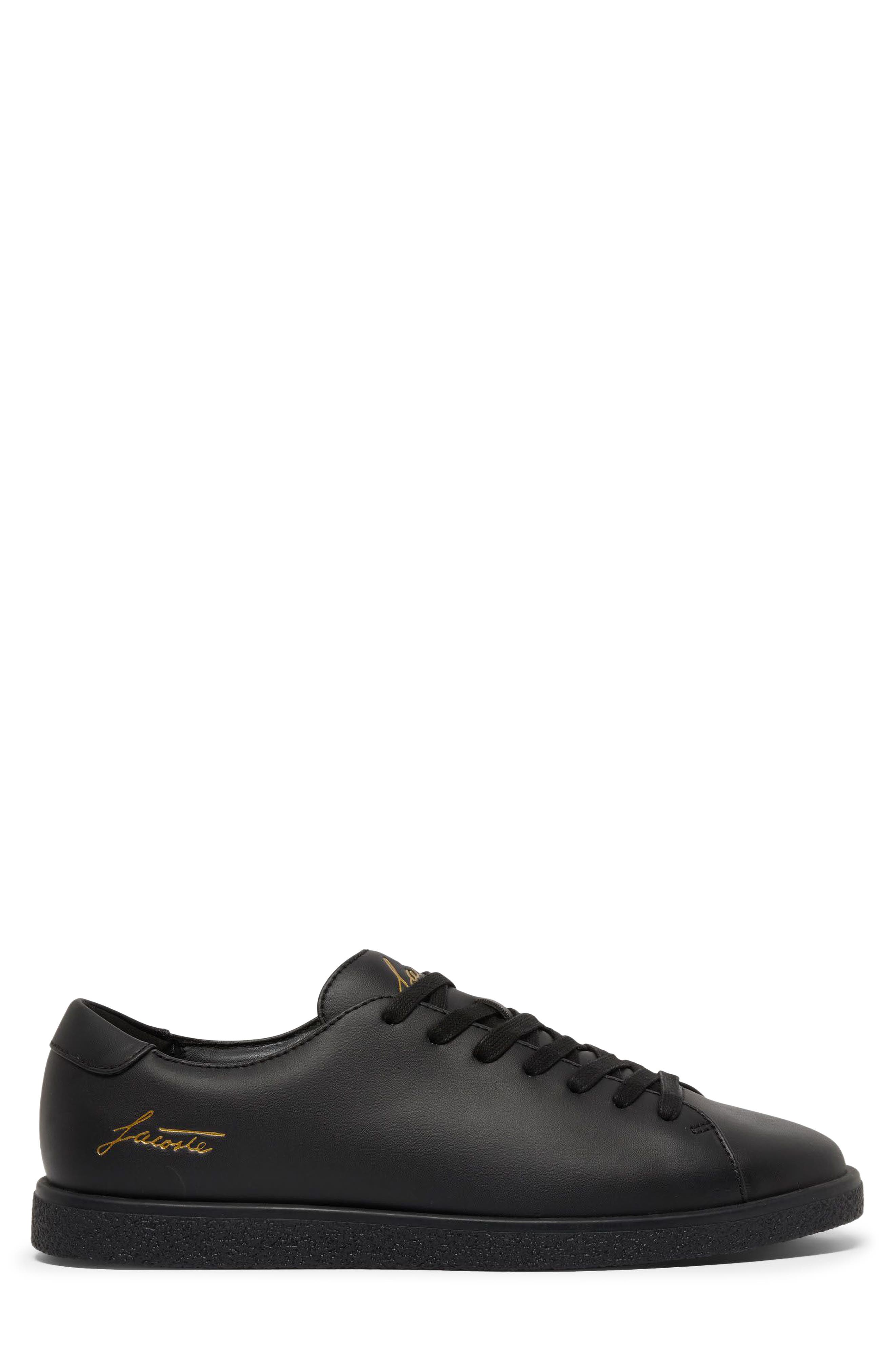 Linecourt Low Top Sneaker, Alternate, color, BLACK/ BLACK