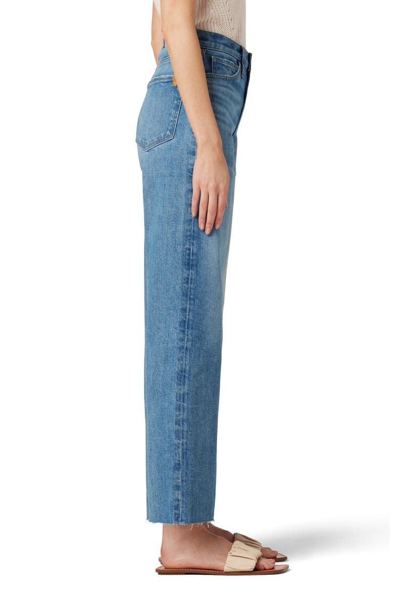 The Blake Rip & Repair High Waist Ankle Wide Leg Jeans, Alternate, color, ALL GOOD