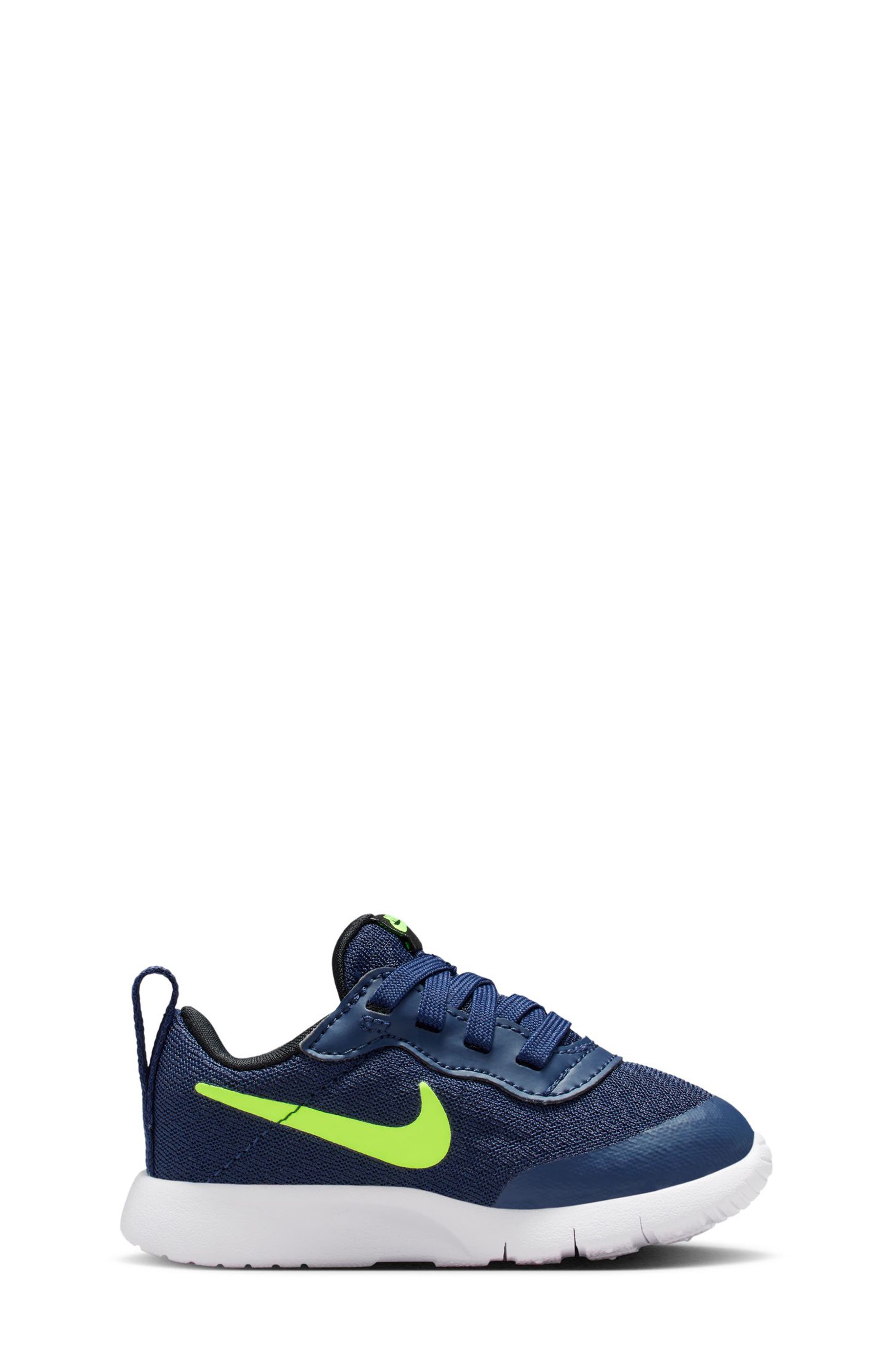 Kids' Tanjun EZ Sneaker, Alternate, color, NAVY/ VOLT/ BLACK/ WHITE