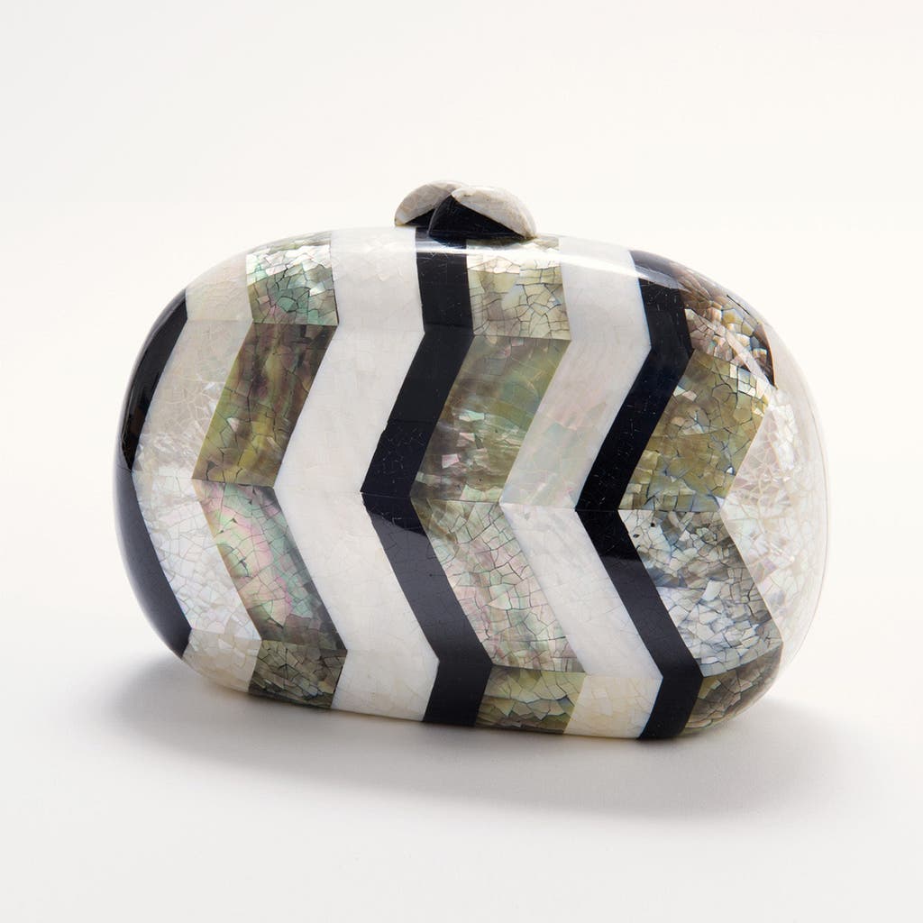 Freya Rose Calypso Green Clutch In Green