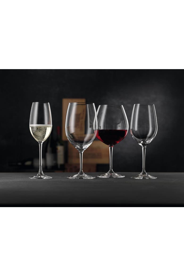 ViVino Set of 4 Champagne Glasses, 8.8oz, Alternate, color, Clear