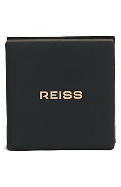 Reiss Minnie Micro Set Of 2 Stud Earrings In Gold Tone/pearl/crystal