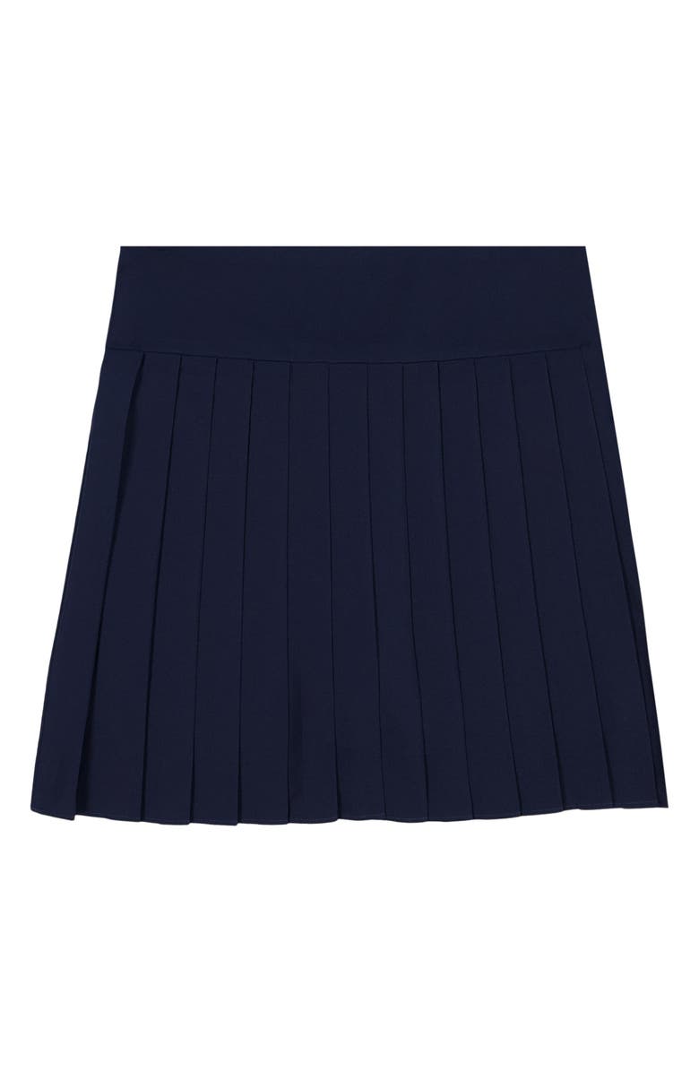 Nautica Knife Pleat Performance Skort, Main, color, Navy