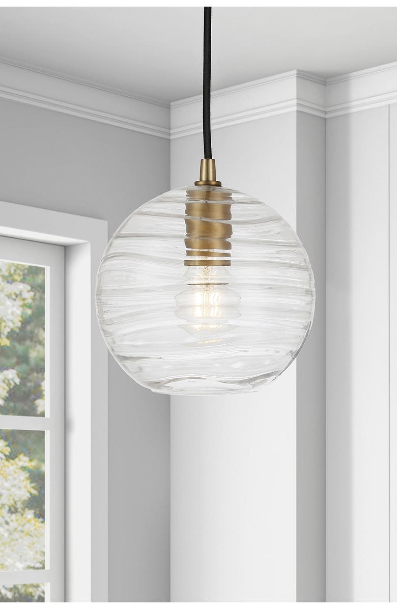 ADDISON AND LANE Wayve Pendant - Brass, Alternate, color, 