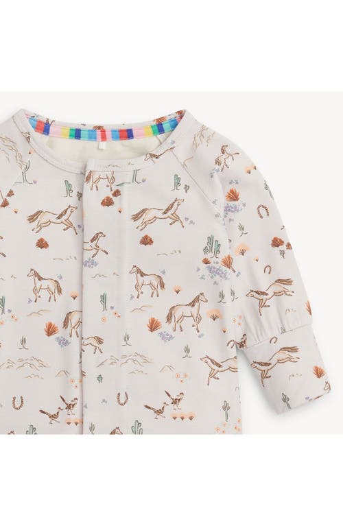 Magnetic Me Born To Run Convertible Romper In Neutral