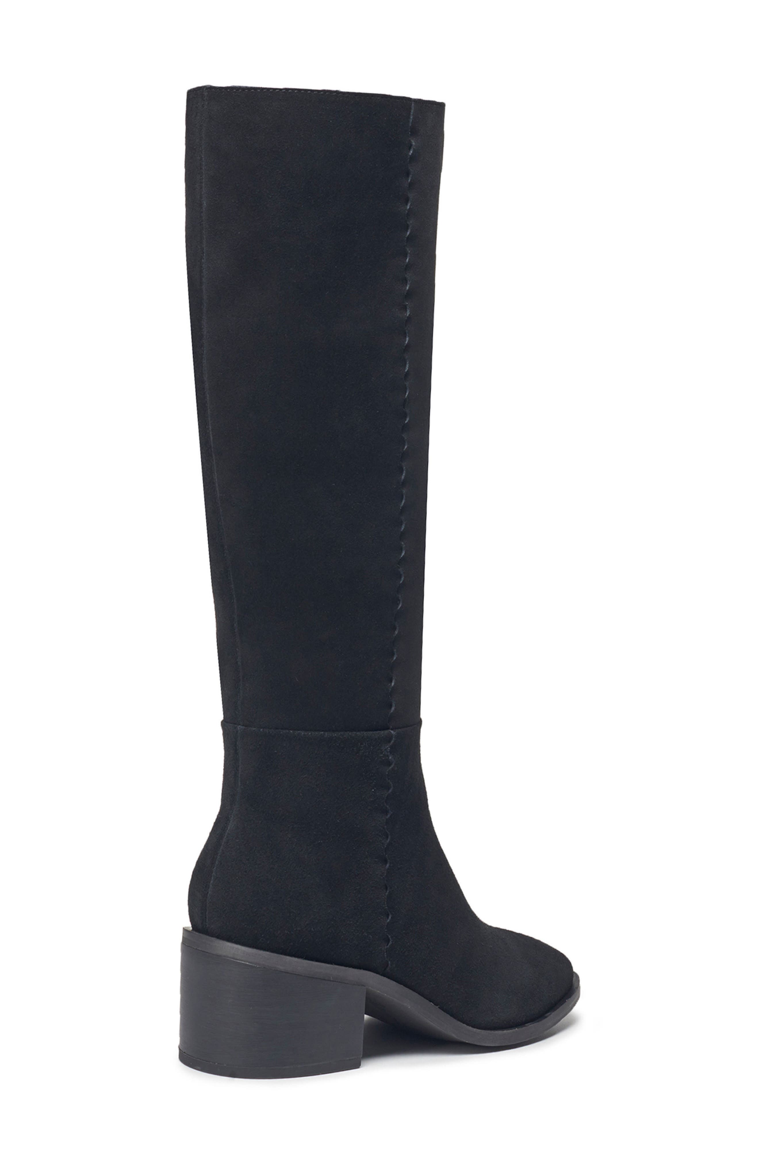 Splendid Abby Suede Knee High Boot, Alternate, color, 