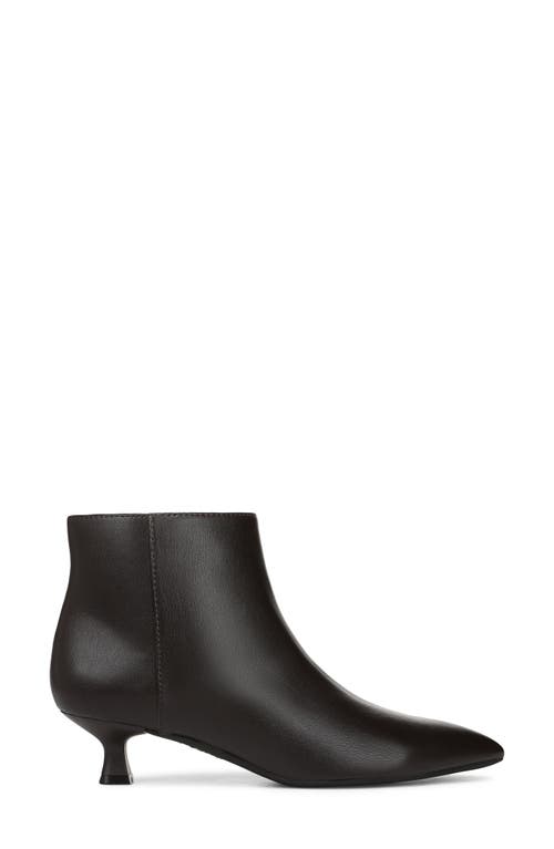 Lifestride Maya Pointed Toe Kitten Heel Bootie In Black