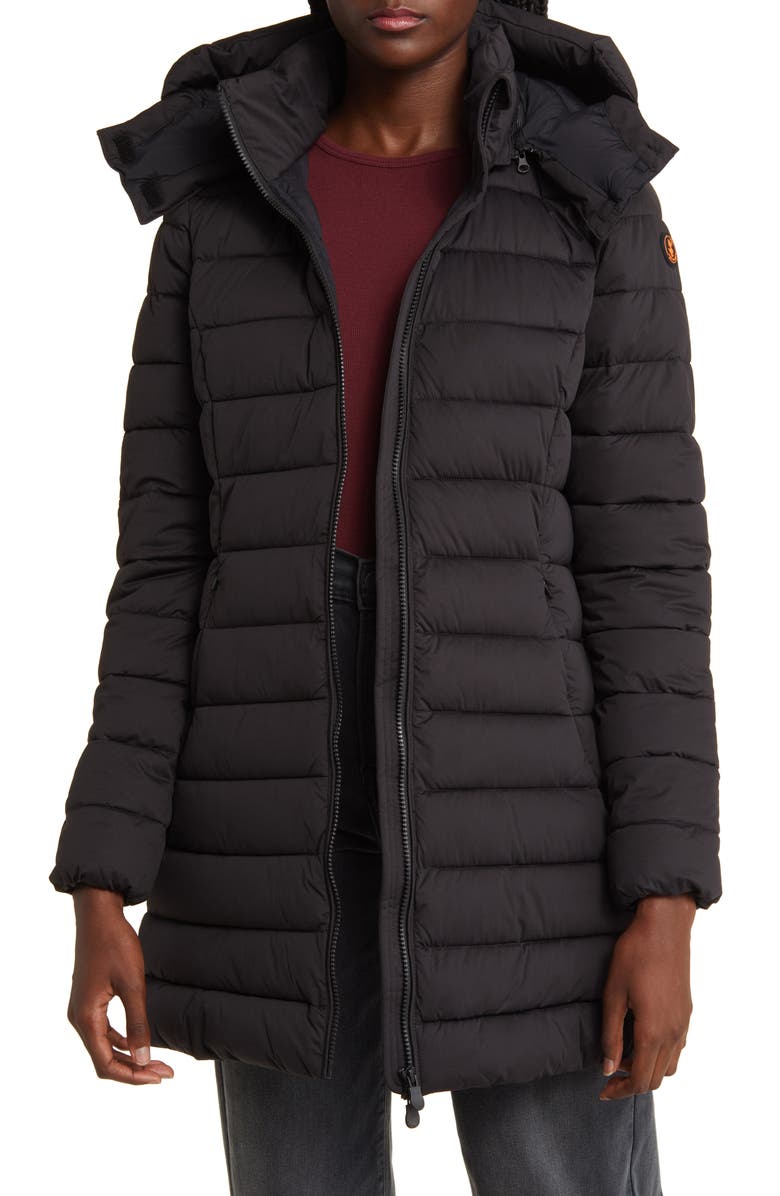 Save The Duck Dorothy Quilted Puffer Coat, Alternate, color, 