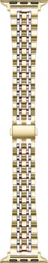The Posh Tech Rainey Tricolor Stainless Steel Apple Watch® Watchband
