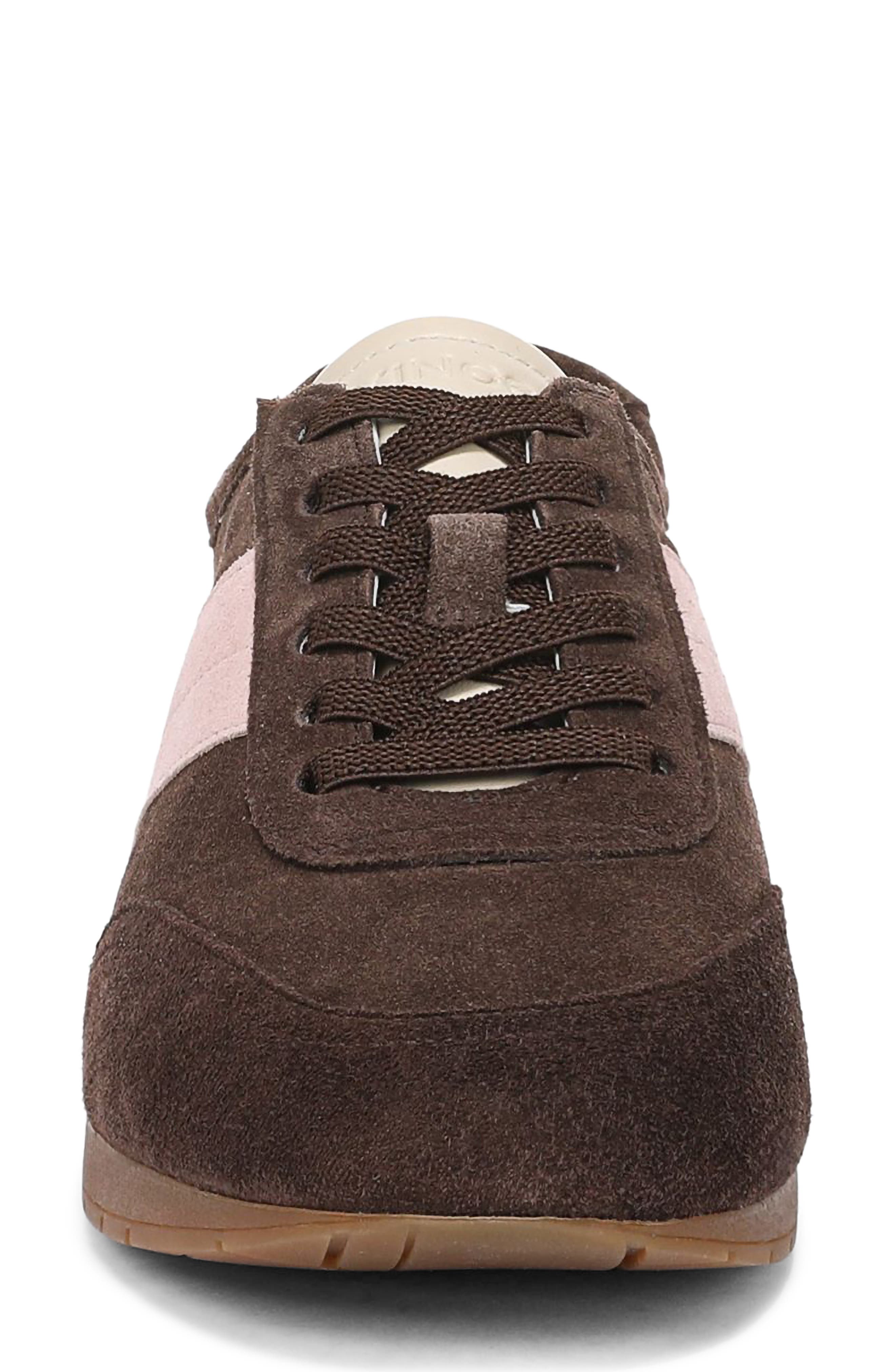 LA Runner Sneaker, Alternate, color, DARK MOCHA/ ROSEWATER