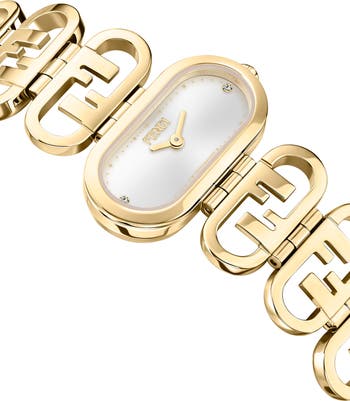 O'Lock Diamond Bracelet Watch, 28.3mm x 14.8mm
