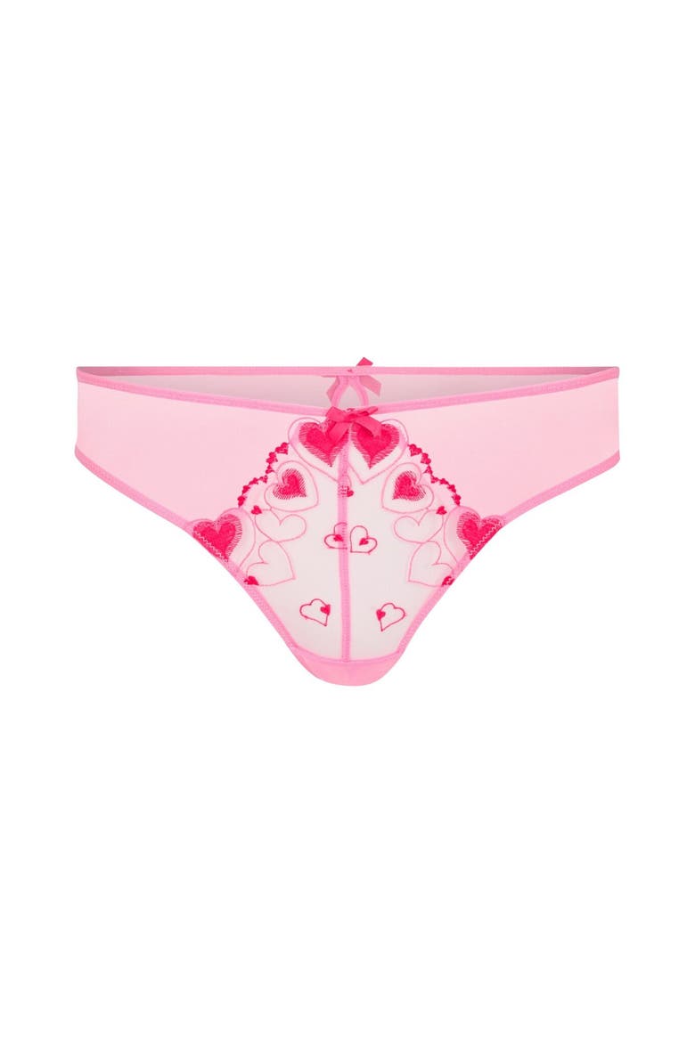 Esmay Cheeky Panties, Alternate, color, Medium pink