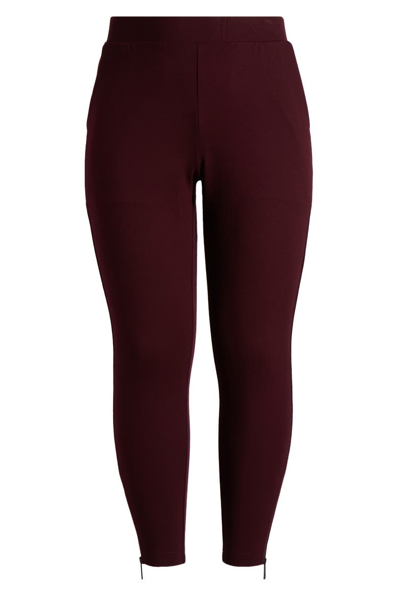 Moro Pull-On Pants, Alternate, color, BLACK CHERRY