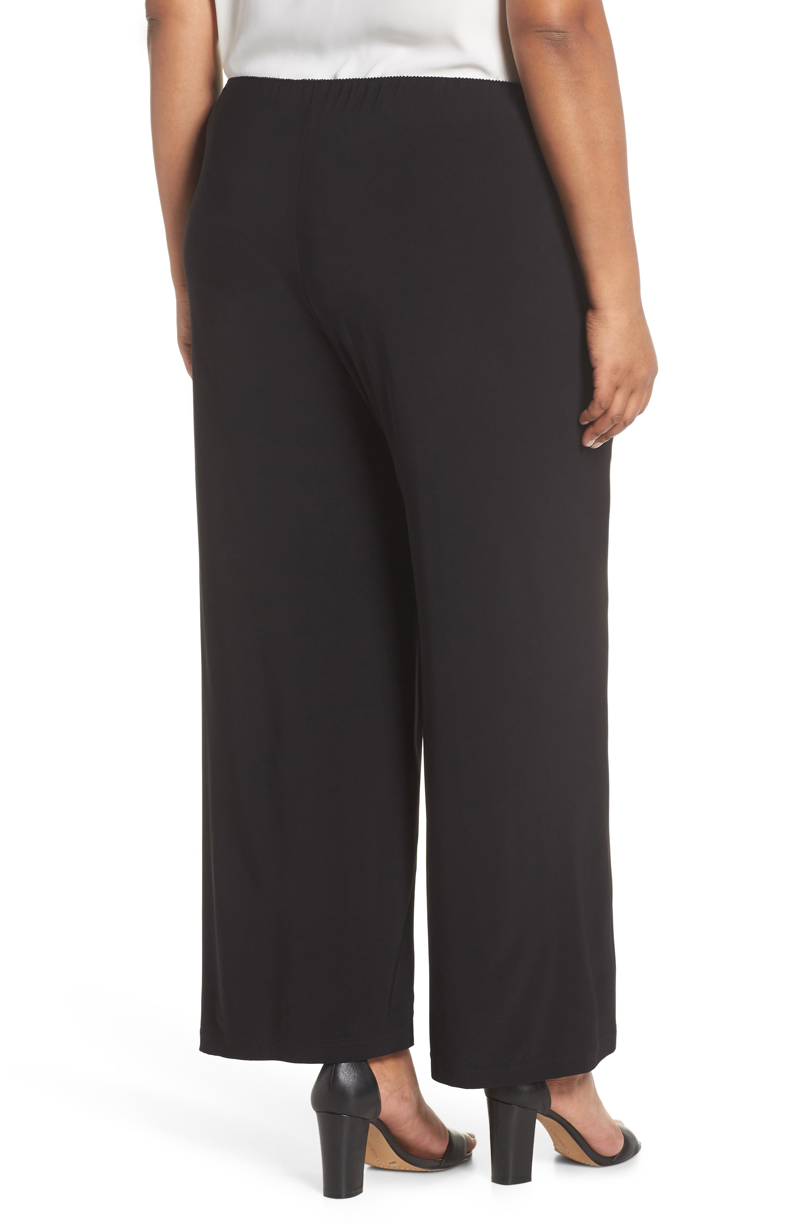 Matte Jersey Straight Leg Pants - image 2