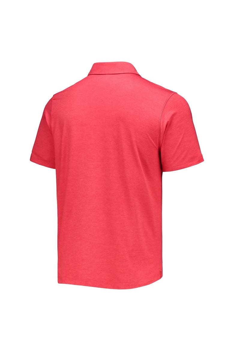 Men's Columbia Red Georgia Bulldogs Tech Trail Omni-Shade Polo, Alternate, color, Red
