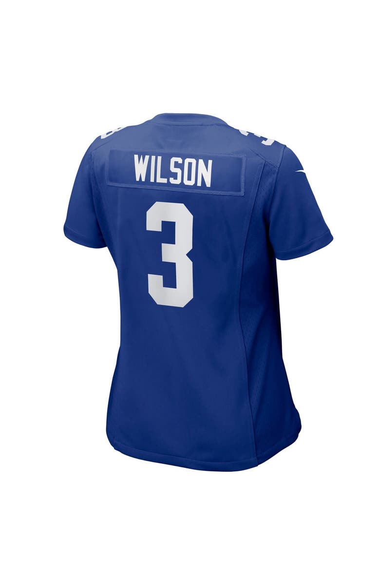 Nike Women's Nike Russell Wilson Royal New York Giants Game Jersey, Alternate, color, 
