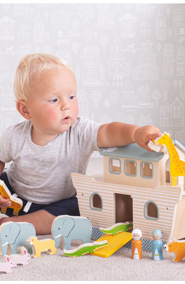 Bigjigs Toys FSC<sup>®</sup> Certified Noah's Ark, Alternate, color, Multicoloured