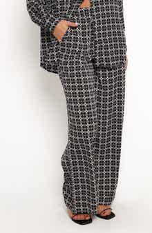 Petal & Pup Haddie Geo Foral Drawstring Pants