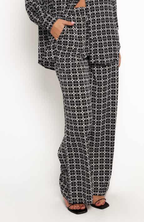 Petal & Pup Haddie Geo Foral Drawstring Pants