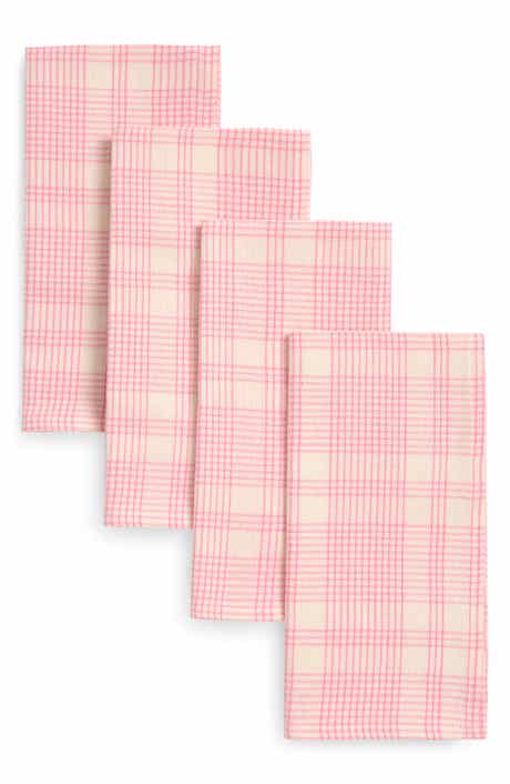 Heather Taylor Home Marianne Plaid Set of 4 Napkins