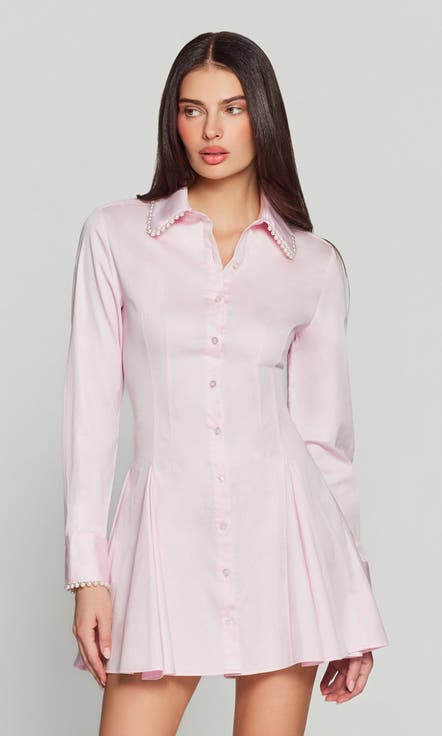 Maple Pearl Poplin Dress