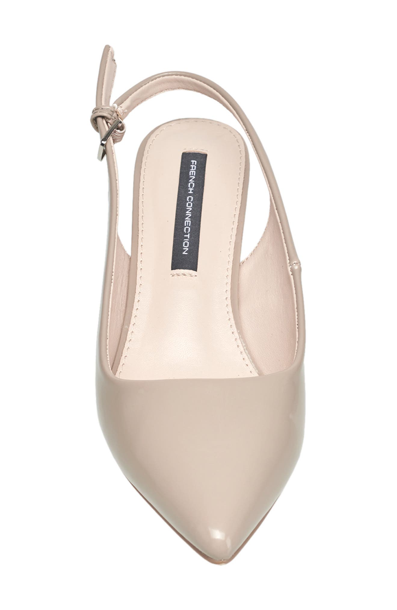 French Connection Quinn Slingback Pump, Alternate, color, Dark Beige