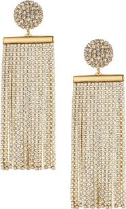 Ettika Movement Crystal Drop Earrings