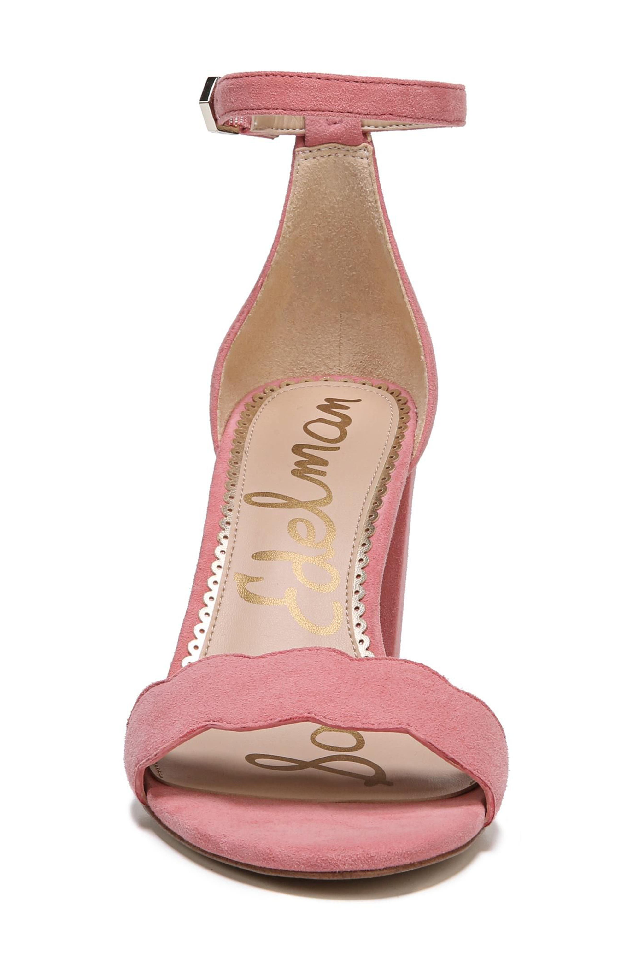 Odila Sandal, Alternate, color, PINK LEMONADE SUEDE