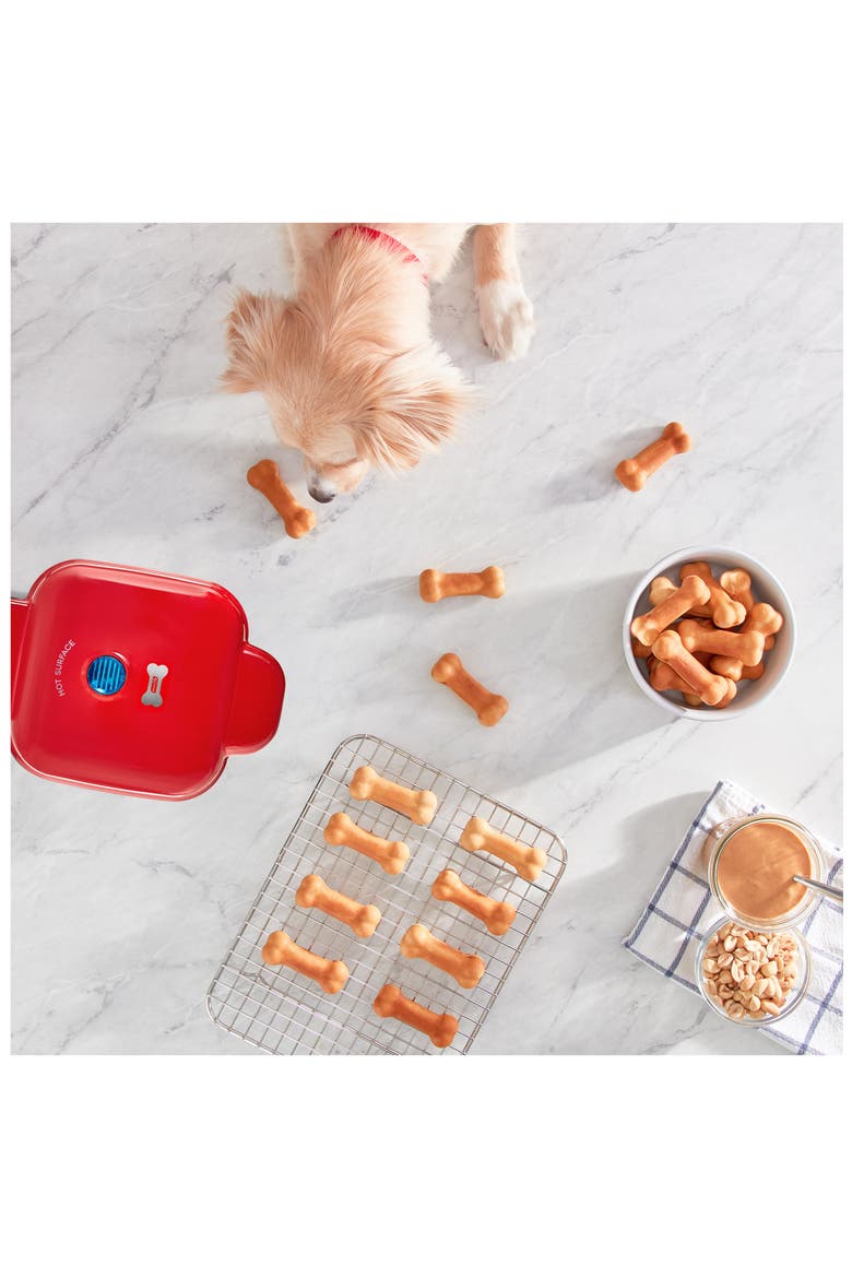 Mini Dog Treat Maker, Alternate, color, RED